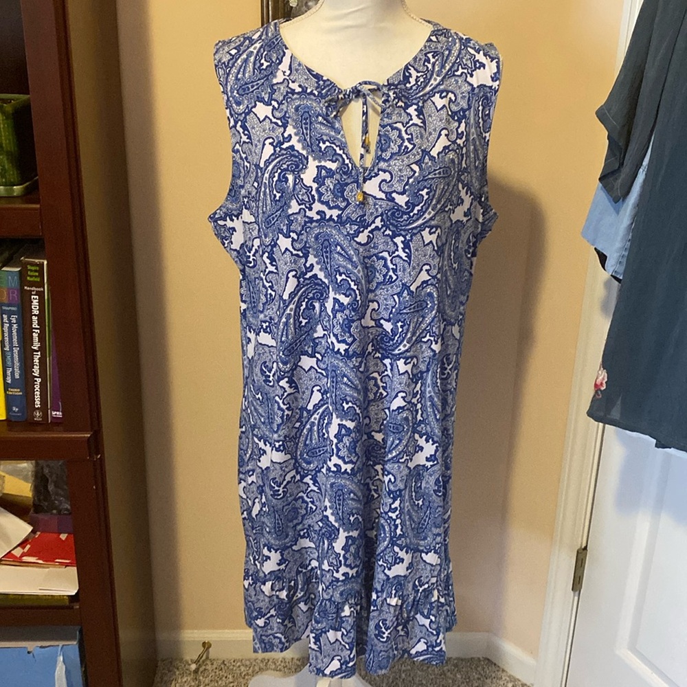 Michael Kors Paisley Sleeveless Dress